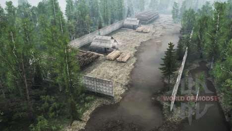 Siberian forest 2 v1.1 for Spintires MudRunner