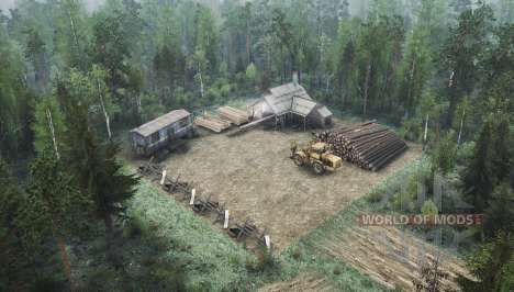 A Forester's house v2.0 for Spintires MudRunner