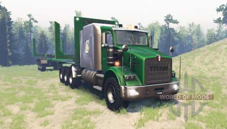 Kenworth T800 RS Titan for Spin Tires