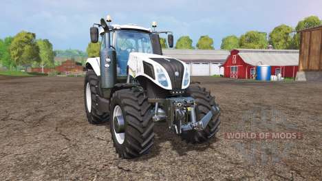 New Holland T8.435 white for Farming Simulator 2015