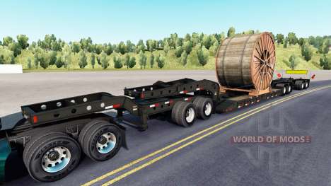 Fontaine Magnitude 55L cable roll for American Truck Simulator