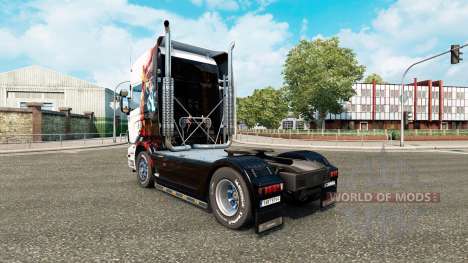 Skin Iron man for tractor Scania R-series for Euro Truck Simulator 2