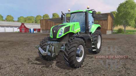 New Holland T8.435 green for Farming Simulator 2015