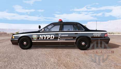 Gavril Grand Marshall NYPD v3.0 for BeamNG Drive