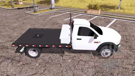 Dodge Ram 5500 Heavy Duty flatbead for Farming Simulator 2013