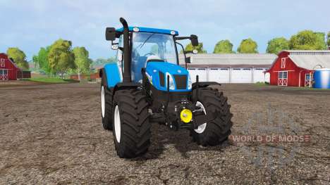New Holland T6.160 front loader for Farming Simulator 2015