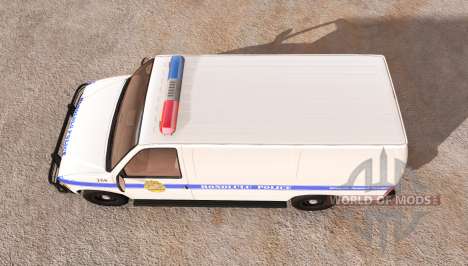 Gavril H-Series honolulu police for BeamNG Drive