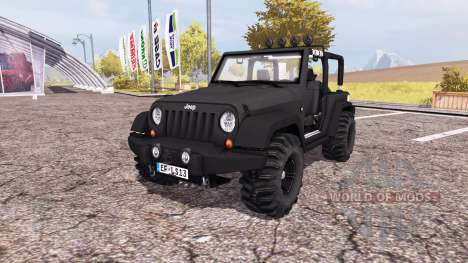 Jeep Wrangler (JK) v2.0 for Farming Simulator 2013