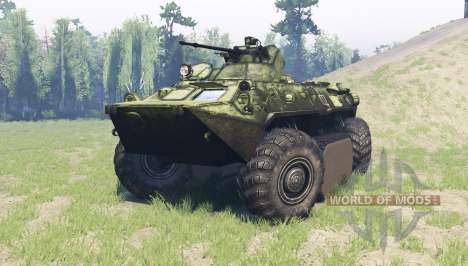 BTR 82A (GAZ-59034) hybrid for Spin Tires