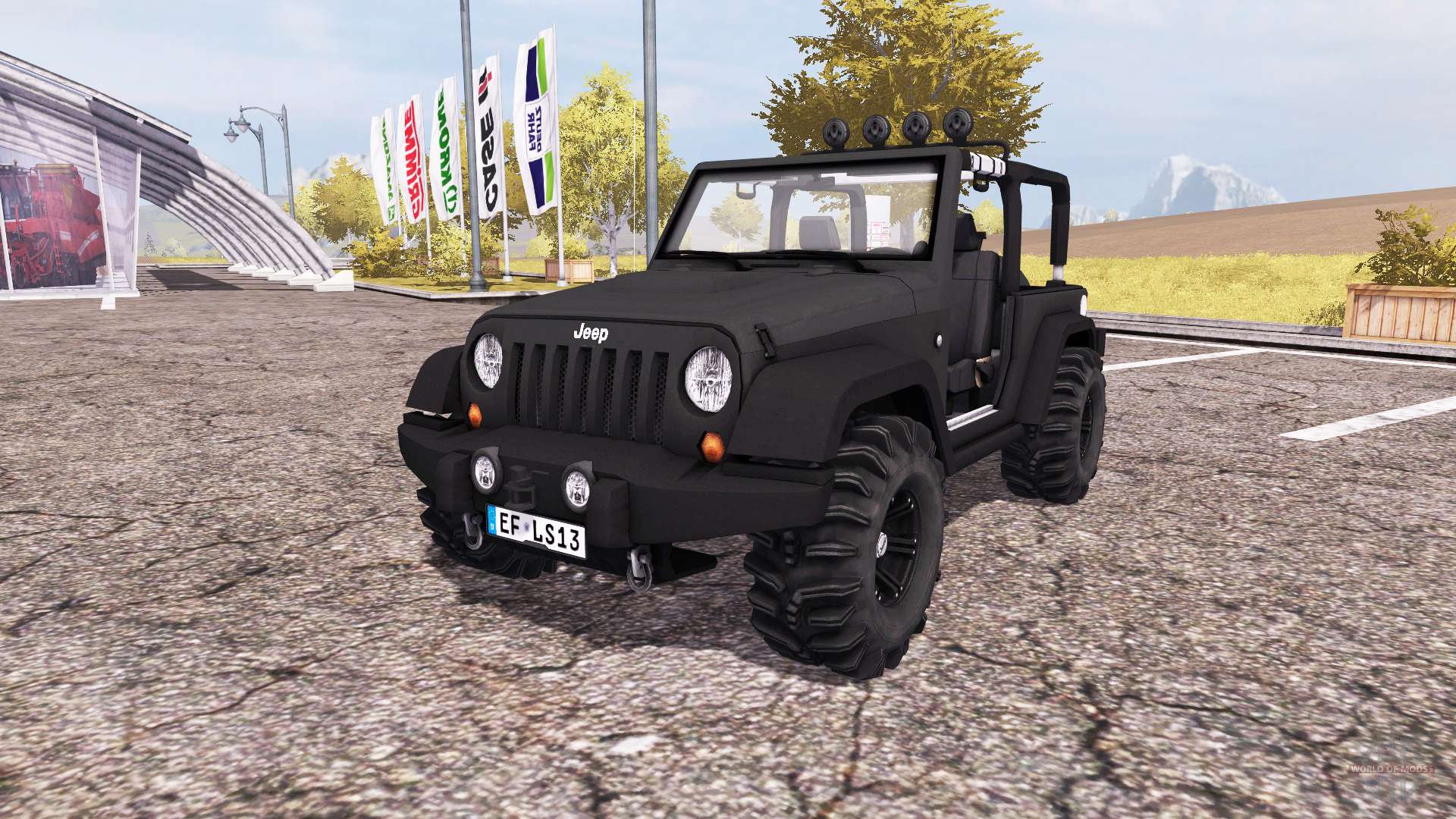 Jeep Wrangler (JK) v2.0 for Farming Simulator 2013