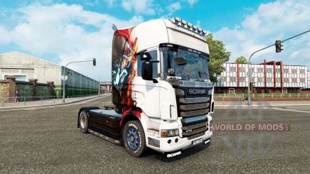 Skin Iron man for tractor Scania R-series for Euro Truck Simulator 2
