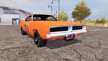 Dodge Charger RT (XS29) 1970 General Lee for Farming Simulator 2013