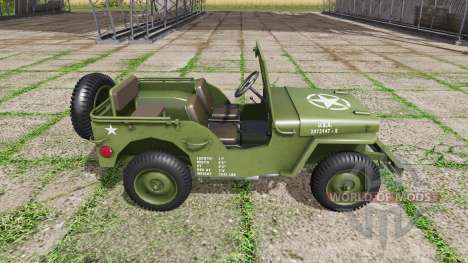 Jeep Willys MB 1942 v1.1 for Farming Simulator 2017