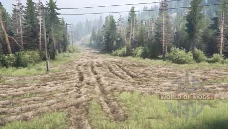 The worms v1.1 for Spintires MudRunner