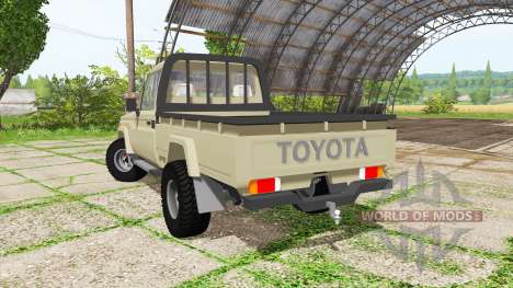 Toyota Land Cruiser Cab Chassis (J79) v1.3.1 for Farming Simulator 2017