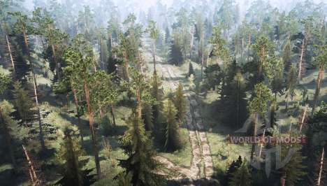 Forest game for Spintires MudRunner