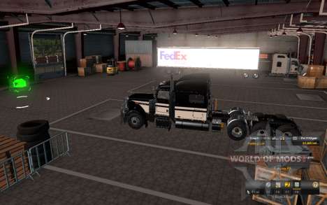 RJ TRANS ATS GARAGE V1.0 (EDIT) for American Truck Simulator