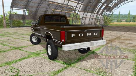 Ford F-150 1985 for Farming Simulator 2017