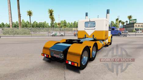 Skin Cream Gold for the truck Peterbilt 389 for American Truck Simulator