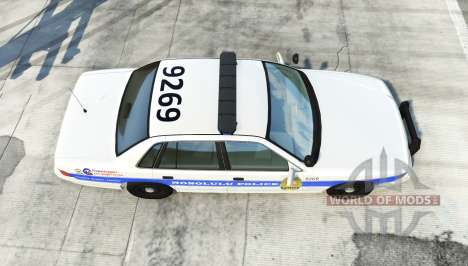 Gavril Grand Marshall honolulu police v1.03 for BeamNG Drive