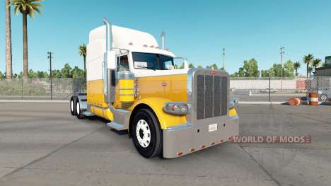 Skin Cream Gold for the truck Peterbilt 389 for American Truck Simulator