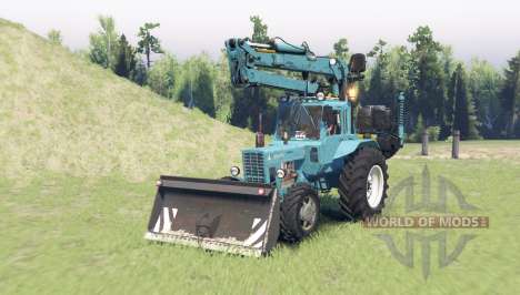 MTZ 82 Belarusian for Spin Tires