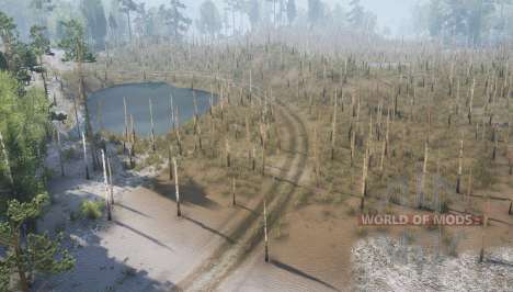The roads for Spintires MudRunner