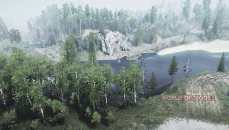 Silver mountain for Spintires MudRunner