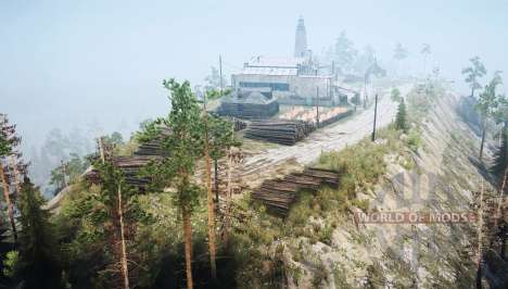 The mountain-head for Spintires MudRunner