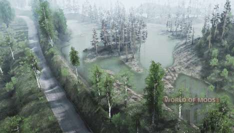 Silver mountain for Spintires MudRunner