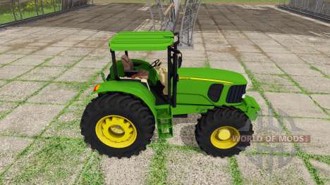John Deere 6180J v2.0 for Farming Simulator 2017