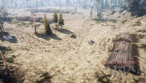 Late autumn for Spintires MudRunner