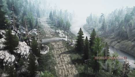 Closed city for Spintires MudRunner