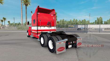 Red Dragon skin for the truck Peterbilt 389 for American Truck Simulator