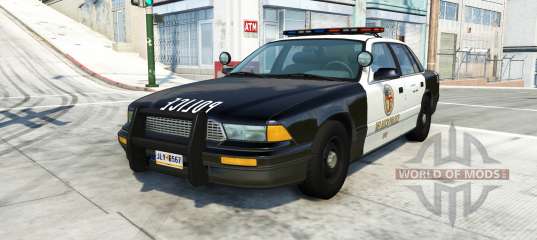 Gavril Grand Marshall belasco police for BeamNG Drive