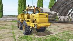 Kirovets K 701 6x6 dumper v1.2 for Farming Simulator 2017