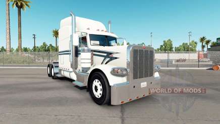 Skin Black Lining on the truck Peterbilt 389 for American Truck Simulator