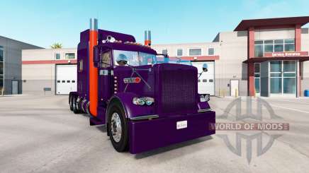 Purple Orange skin for the truck Peterbilt 389 for American Truck Simulator