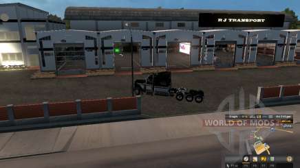 RJ TRANS ATS GARAGE V1.0 (EDIT) for American Truck Simulator