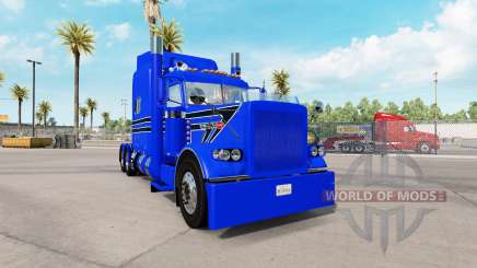 Skin Blue Gun for the truck Peterbilt 389 for American Truck Simulator