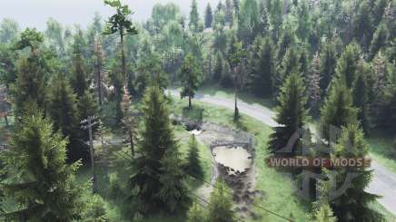 Three pines v1.1 for Spin Tires