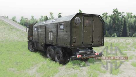 KamAZ 65117 for Spin Tires