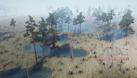 Swamp-pine for Spintires MudRunner