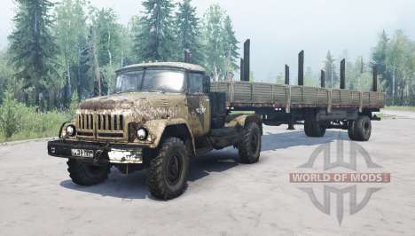 ZIL 131 4x4 for Spintires MudRunner