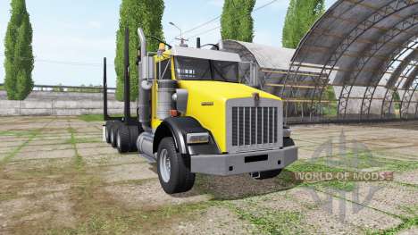 Kenworth T800B logging truck for Farming Simulator 2017