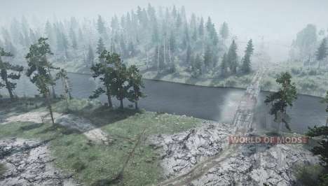 The confluence of the rivers for Spintires MudRunner
