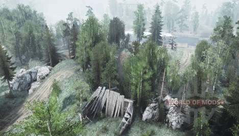The Bryansk forest for Spintires MudRunner