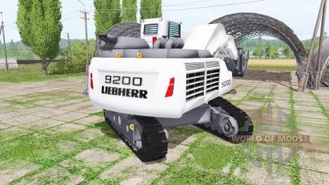 Liebherr R 9200 for Farming Simulator 2017