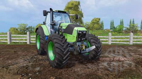 Deutz-Fahr Agrotron 7250 front loader for Farming Simulator 2015