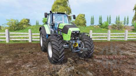Deutz-Fahr Agrotron 7250 TTV front loader for Farming Simulator 2015
